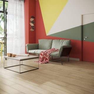 Piso Laminado Eucafloor Prime Carvalho Maiorca Com 2,14m²