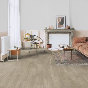 Piso Laminado Quick-Step Eligna Wide Carvalho Claro Serrado – Caixa com 2,06m²