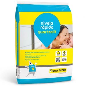 Argamassa Autonivelante Nivela Rápido Quartzolit – 20kg