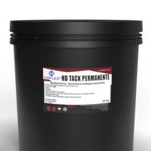 Cola HDFlex Tack Permanente Balde de 20 KG Consumo médio de 150 a 300g/m².