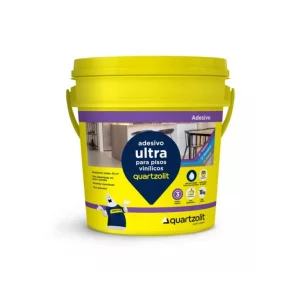 Adesivo Ultra Piso Vinílico Quartzolit Incolor 18kg